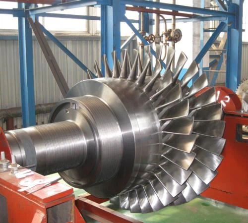 Rotor de topo da unidade de turbina de recuperação de gás