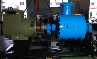 Turbina a vapor micro/mini condensante de 250KW