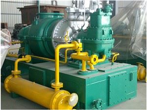 Unidade geradora de turbina a vapor tipo pressão de 1,5mw.